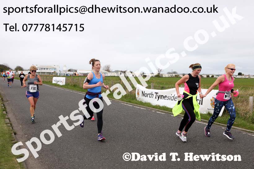 North Tyneside 10k Road Race, Whitley Bay. Photo: David T. Hewitson/Sports for All Pics